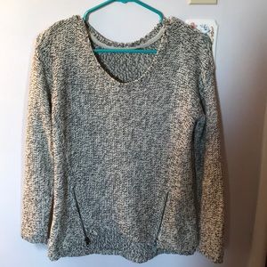Francesca’s zipper detail sweater